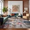 World Rug Gallery Cardiff Contemporary Abstract Area Rug 5' X 7' Multi 4058MULTI5X7 - alternate 8